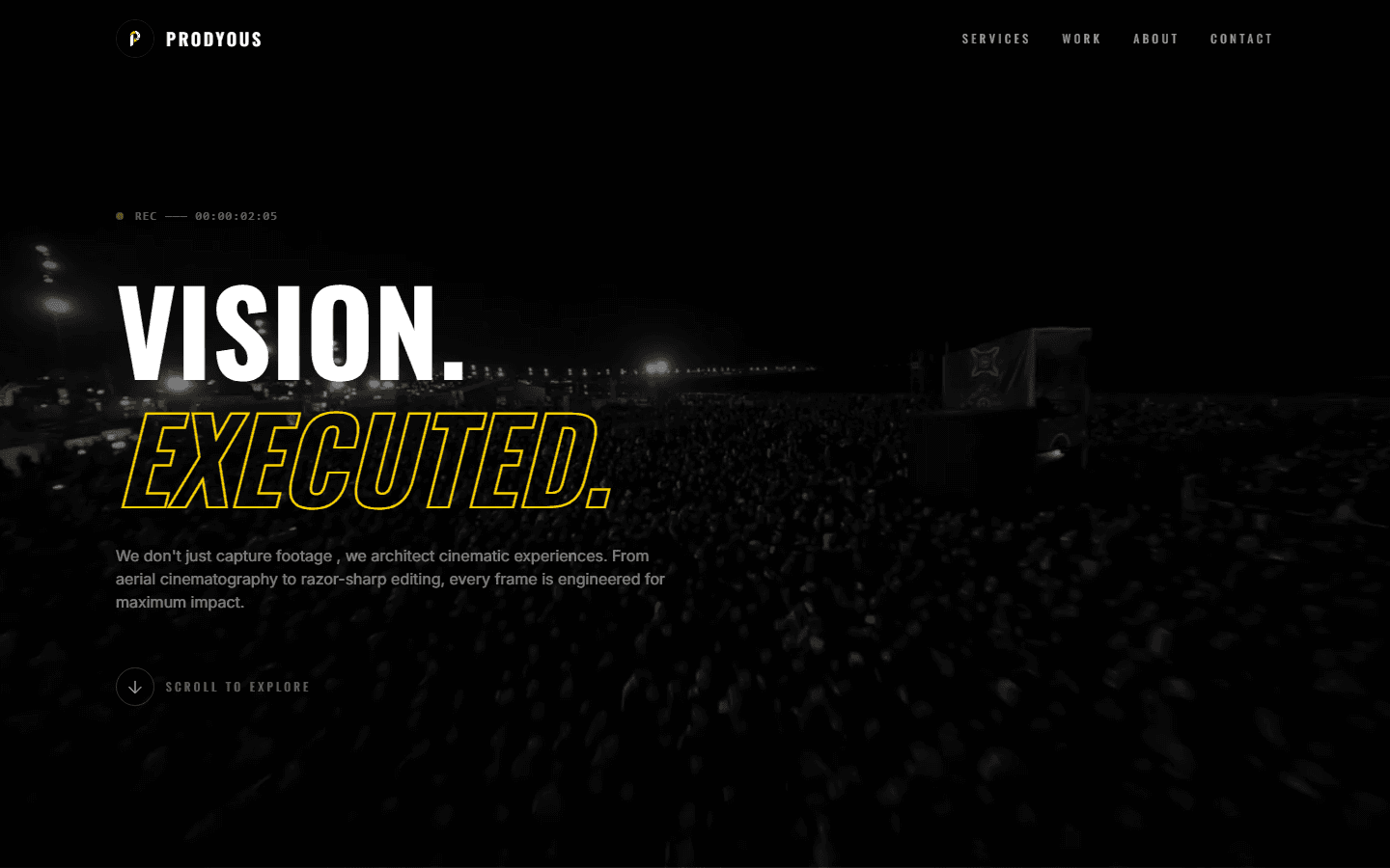 Aperçu du site Prodyous
